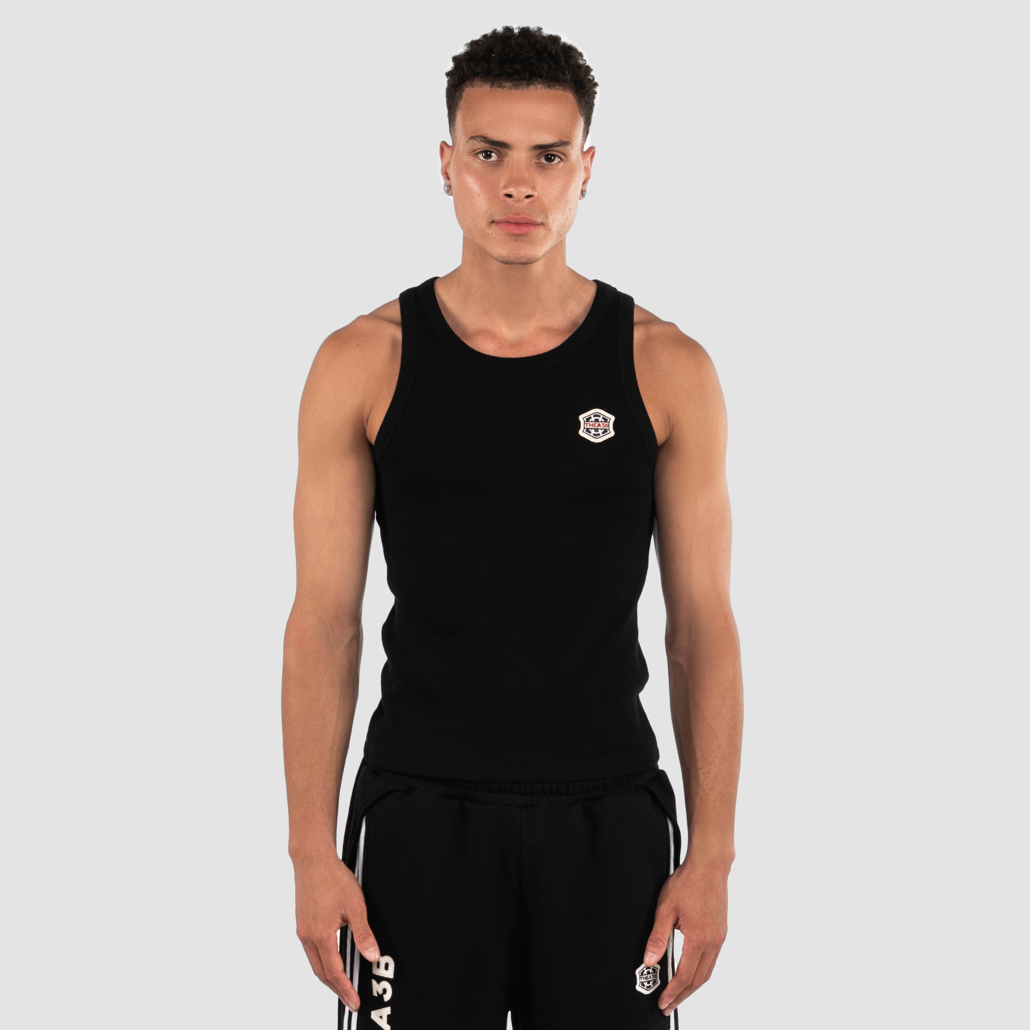 DNA PATCH TANK TOP - BLACK