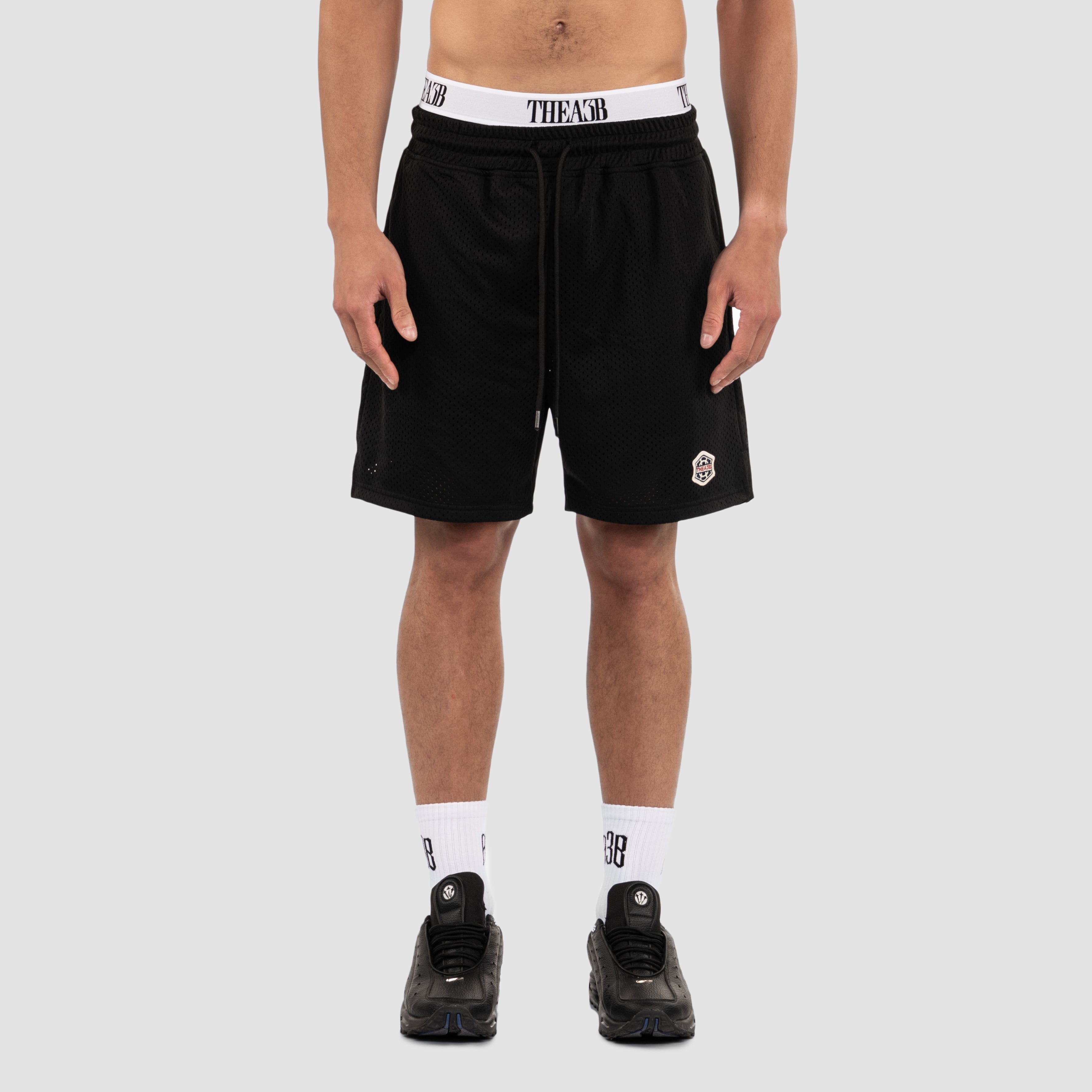 DNA MESH SHORTS - BLACK