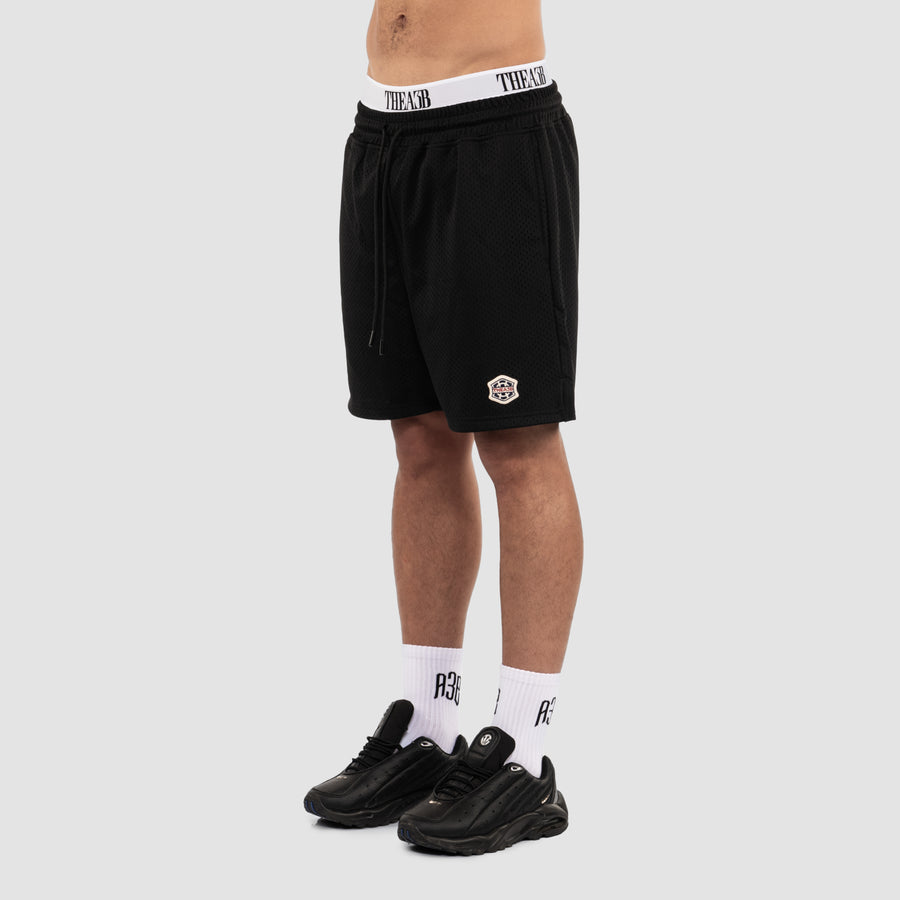 DNA MESH SHORTS - BLACK