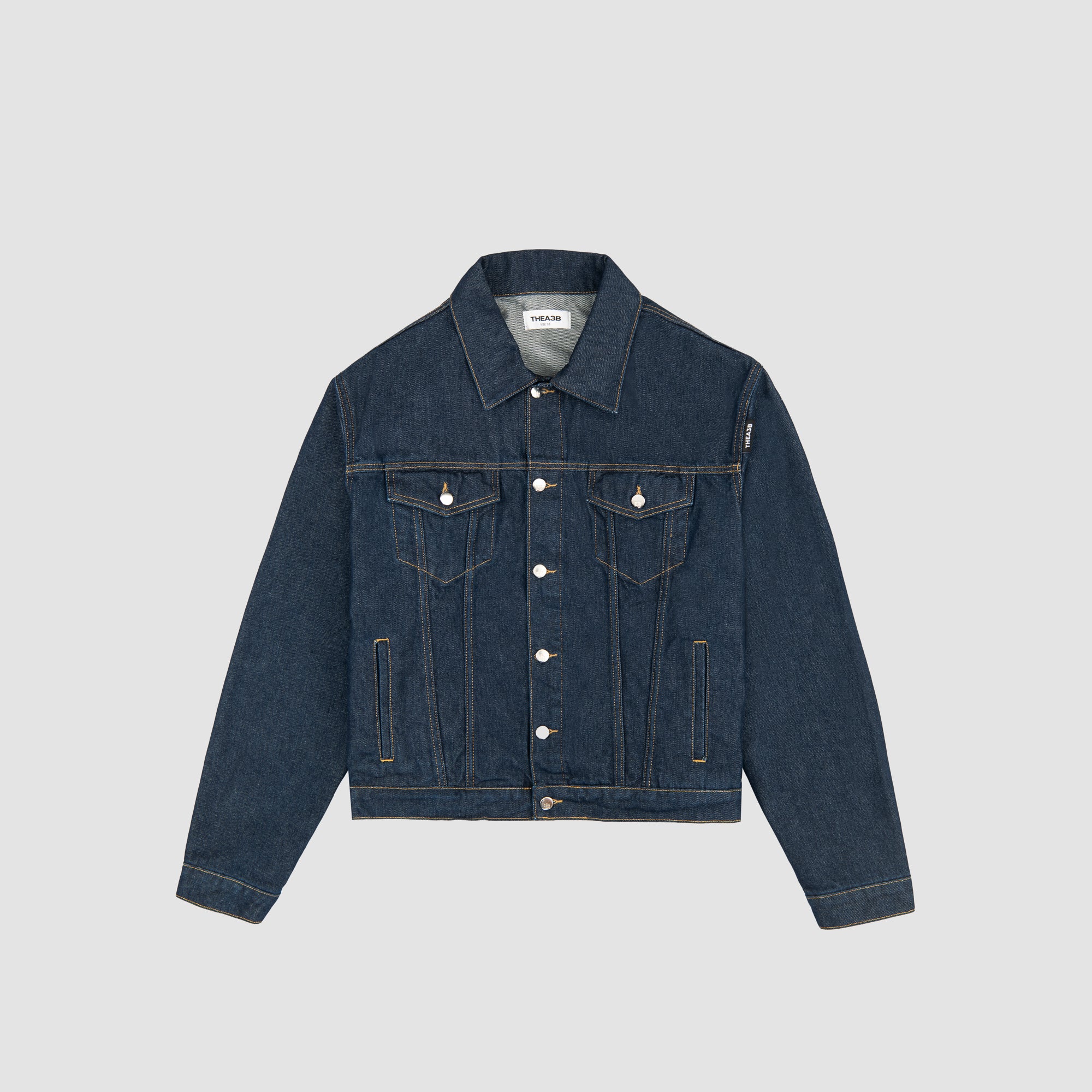 INDIGO DENIM JACKET - DARK BLUE