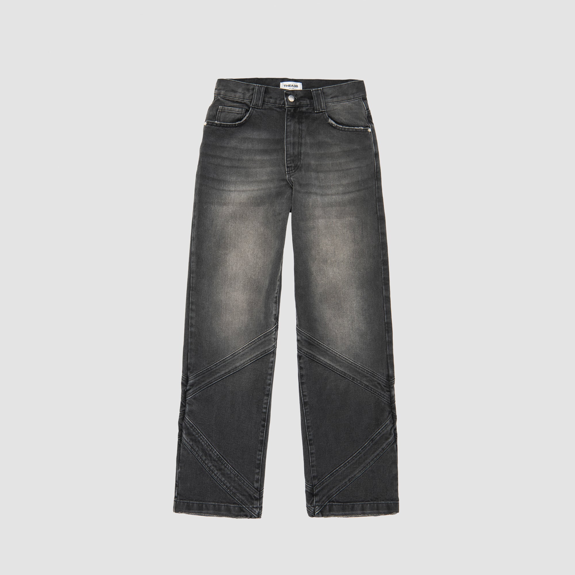 CATCH DENIM PANTS - WASHED BLACK