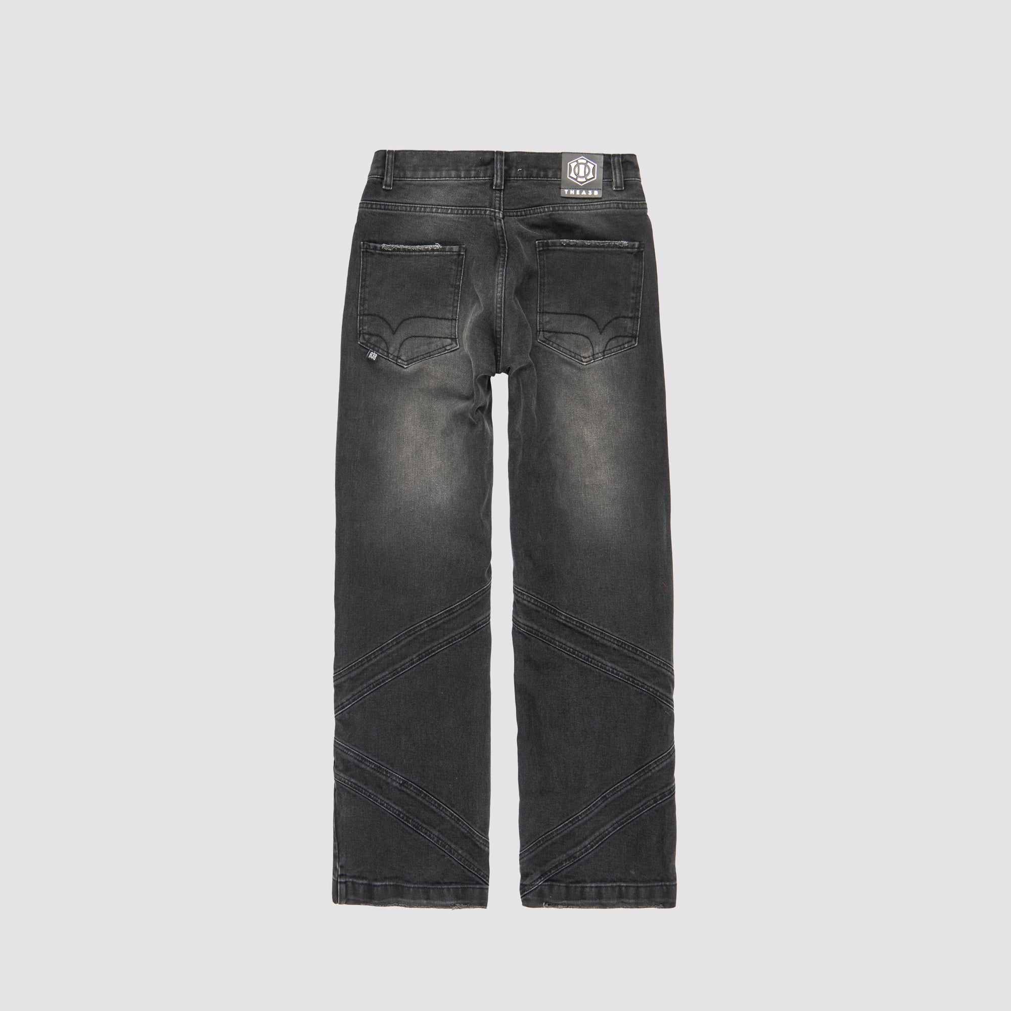 CATCH DENIM PANTS - WASHED BLACK