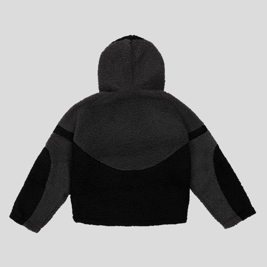 A3B FLEECE JACKET - GREY/BLACK