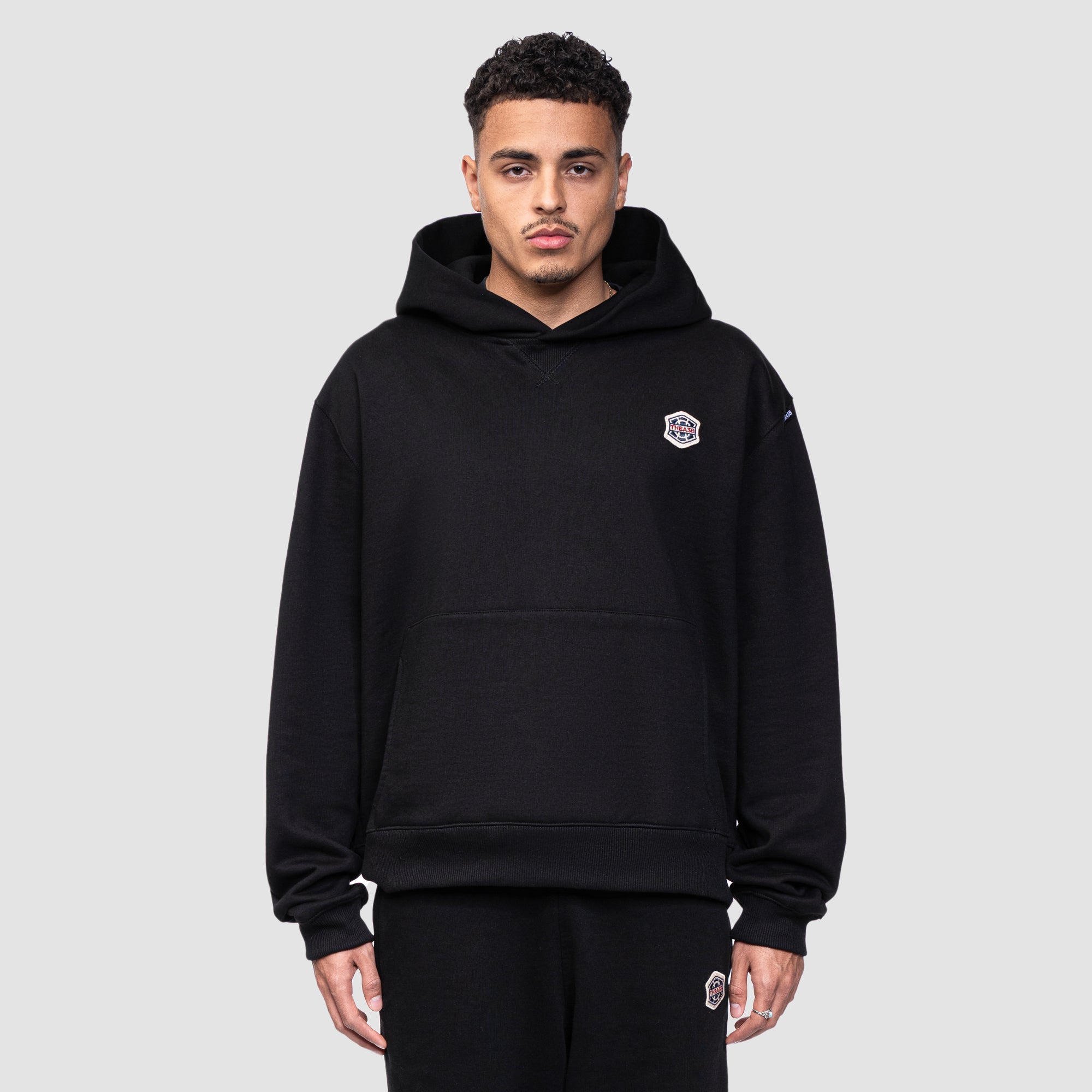 DNA PATCH HOODIE - BLACK