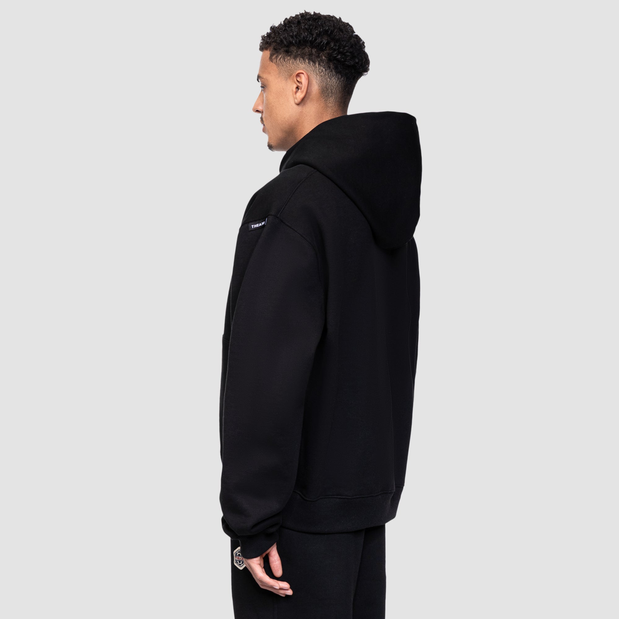 DNA PATCH HOODIE - BLACK