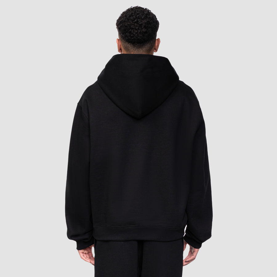 DNA PATCH HOODIE - BLACK