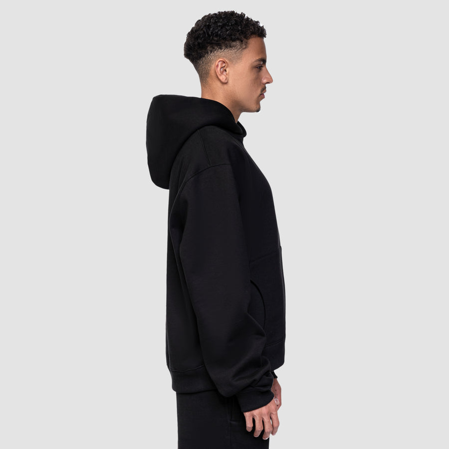 DNA PATCH HOODIE - BLACK