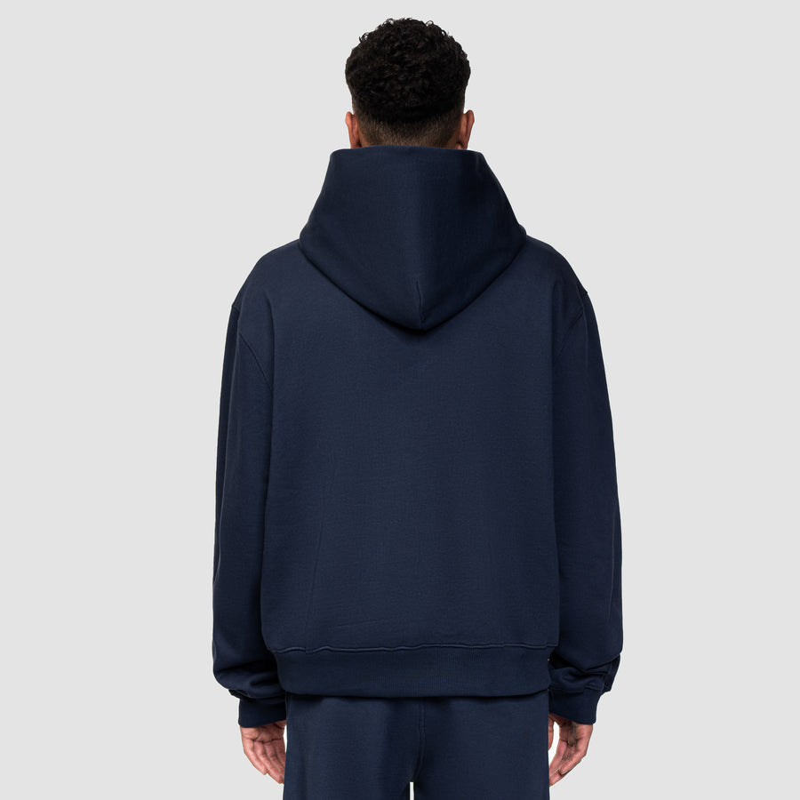 DNA PATCH HOODIE - NAVY