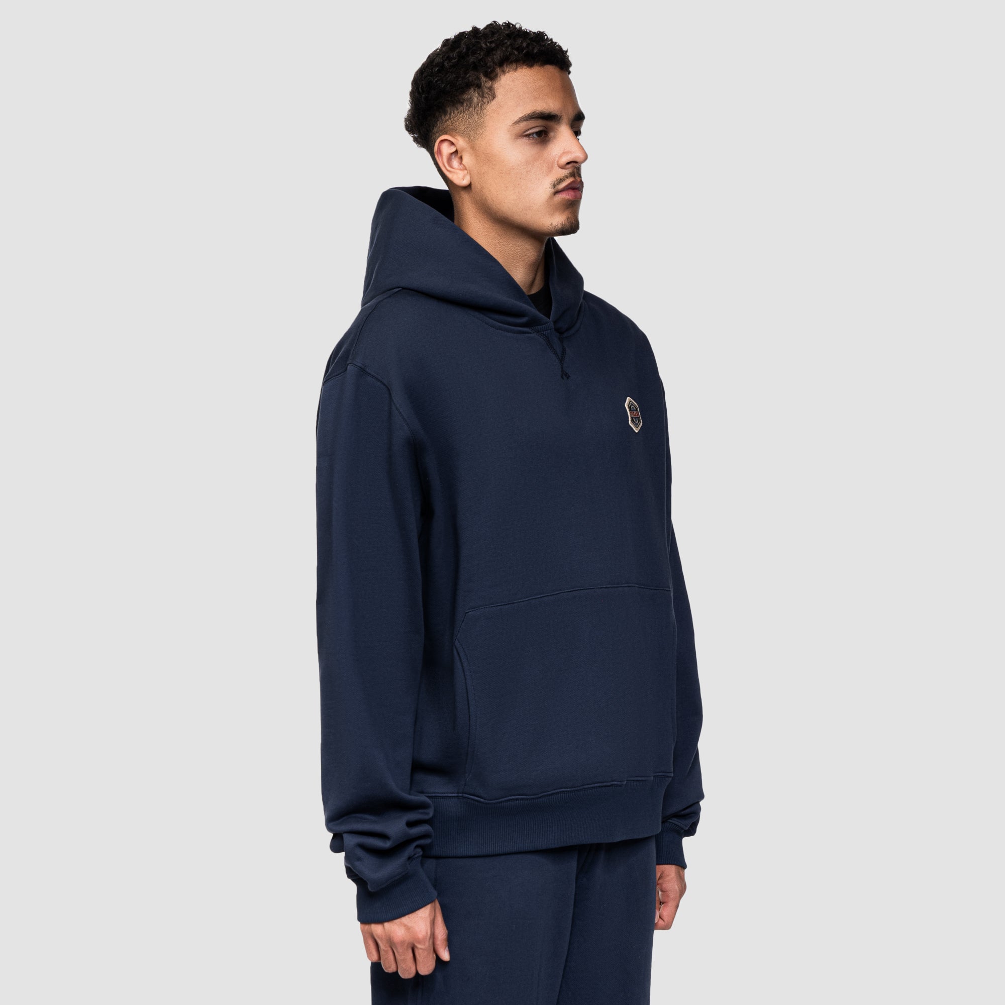 DNA PATCH HOODIE - NAVY