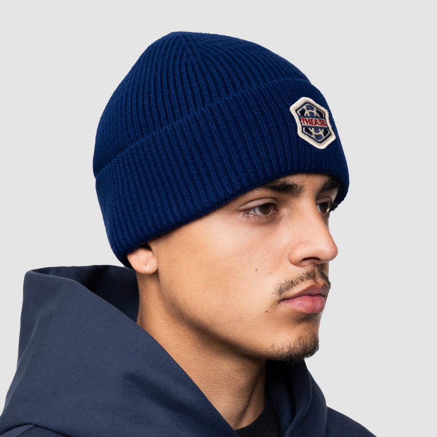 DNA PATCH BEANIE - NAVY