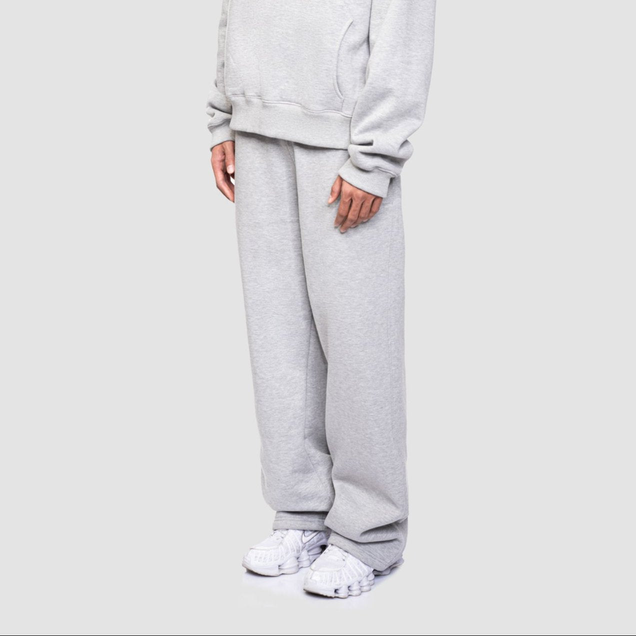 DNA PATCH TRACKPANTS - HEATHER GREY