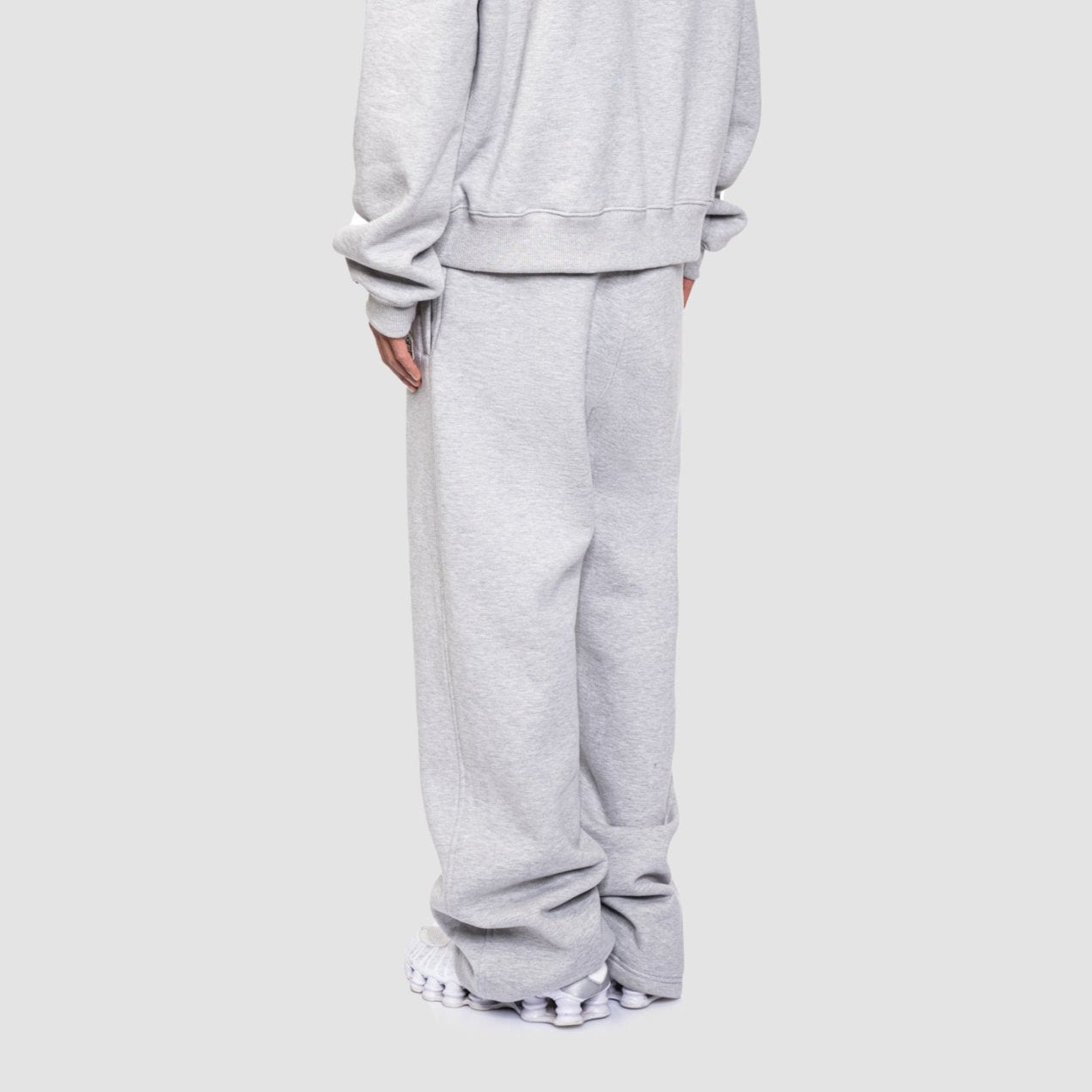 DNA PATCH TRACKPANTS - HEATHER GREY