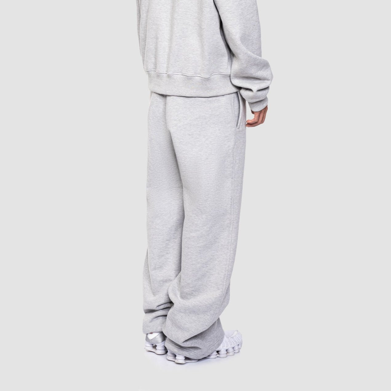 DNA PATCH TRACKPANTS - HEATHER GREY