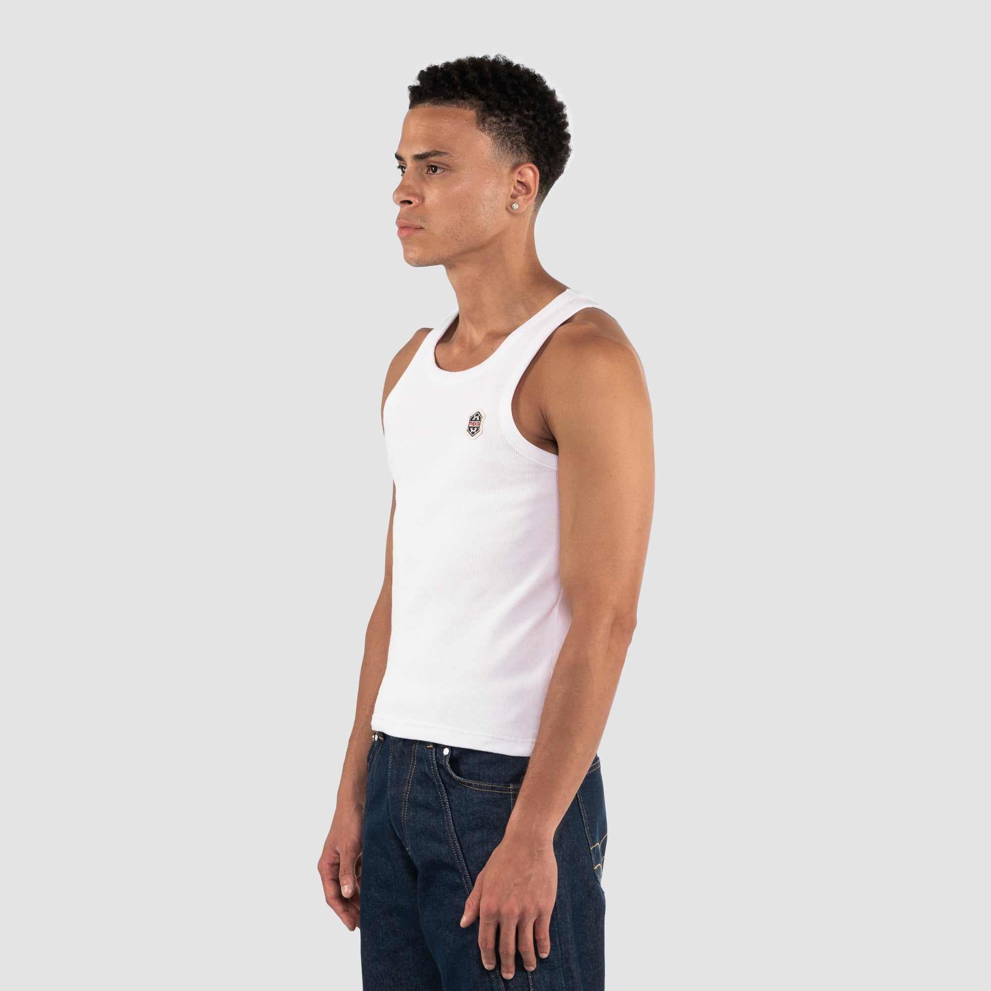 DNA PATCH TANK TOP - WHITE