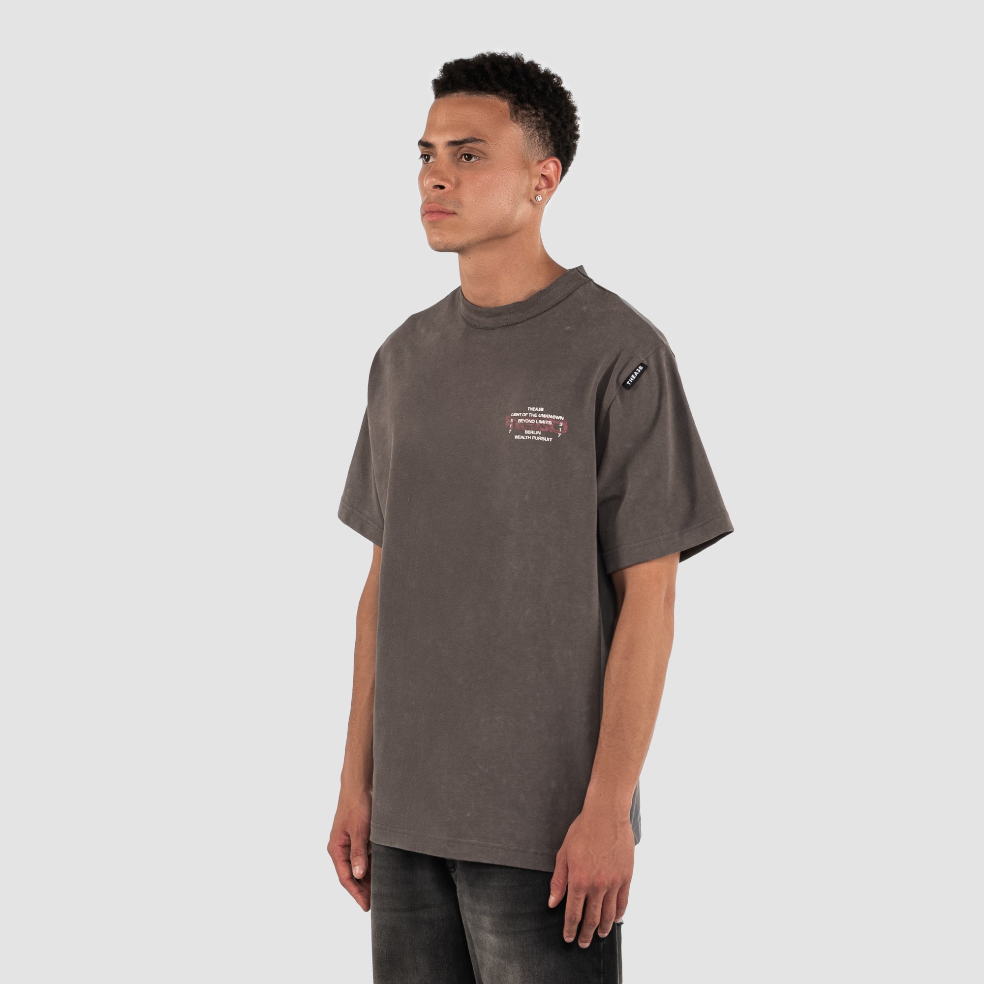 ECHO T-SHIRT - WASHED BLACK