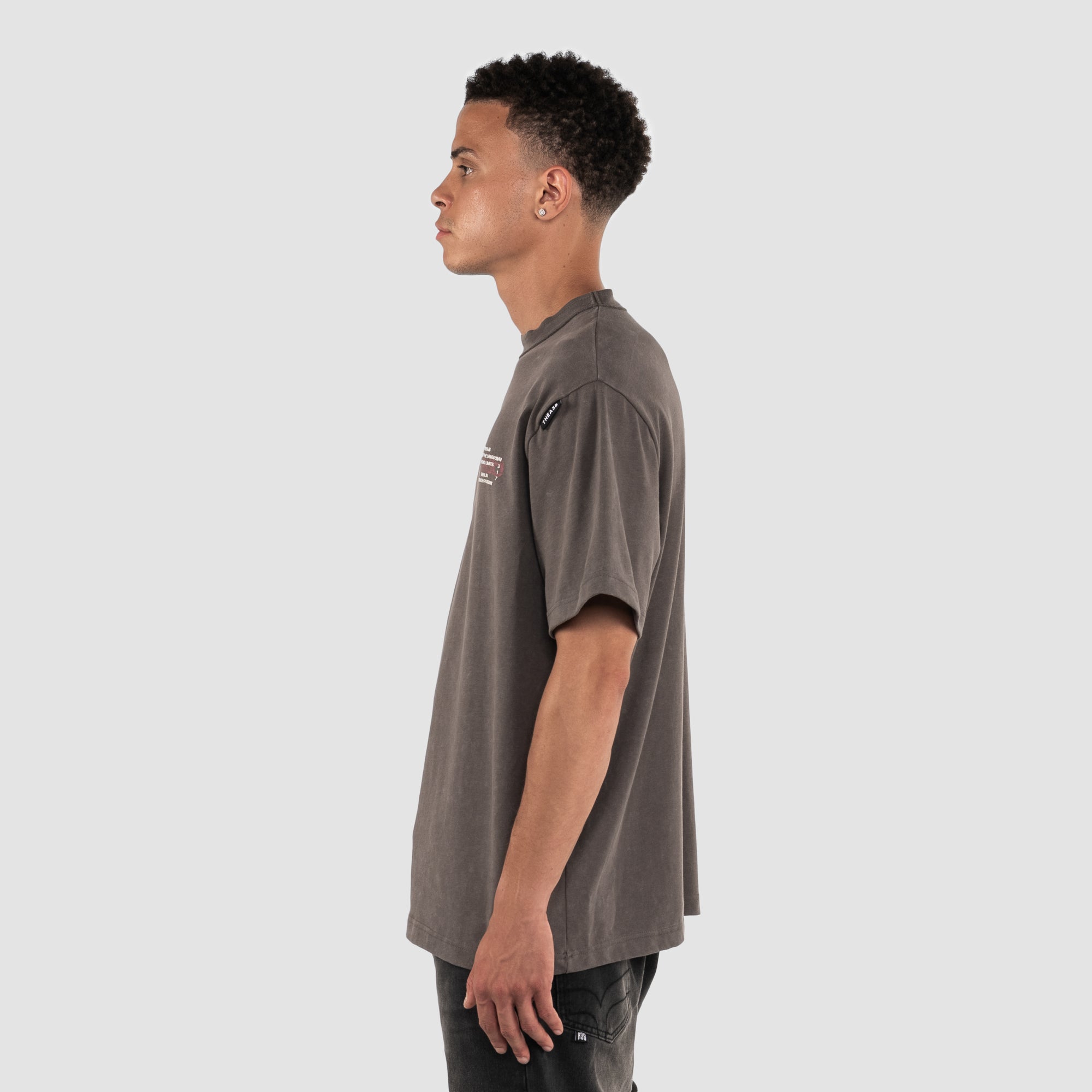 ECHO T-SHIRT - WASHED BLACK