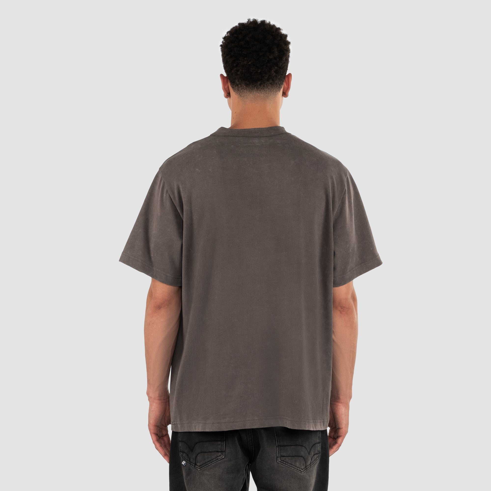 ECHO T-SHIRT - WASHED BLACK