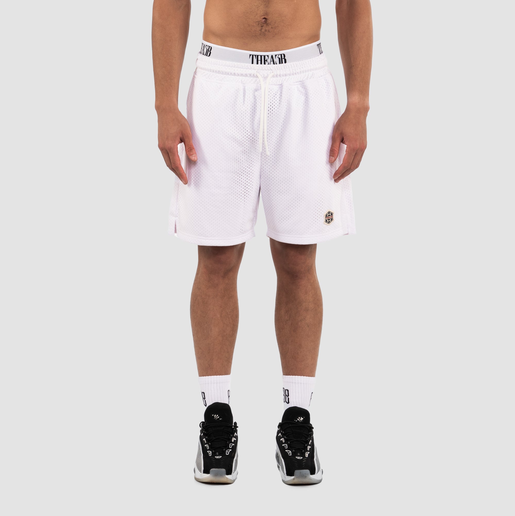 DNA MESH SHORTS - WHITE