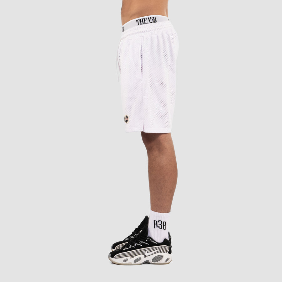 DNA MESH SHORTS - WHITE