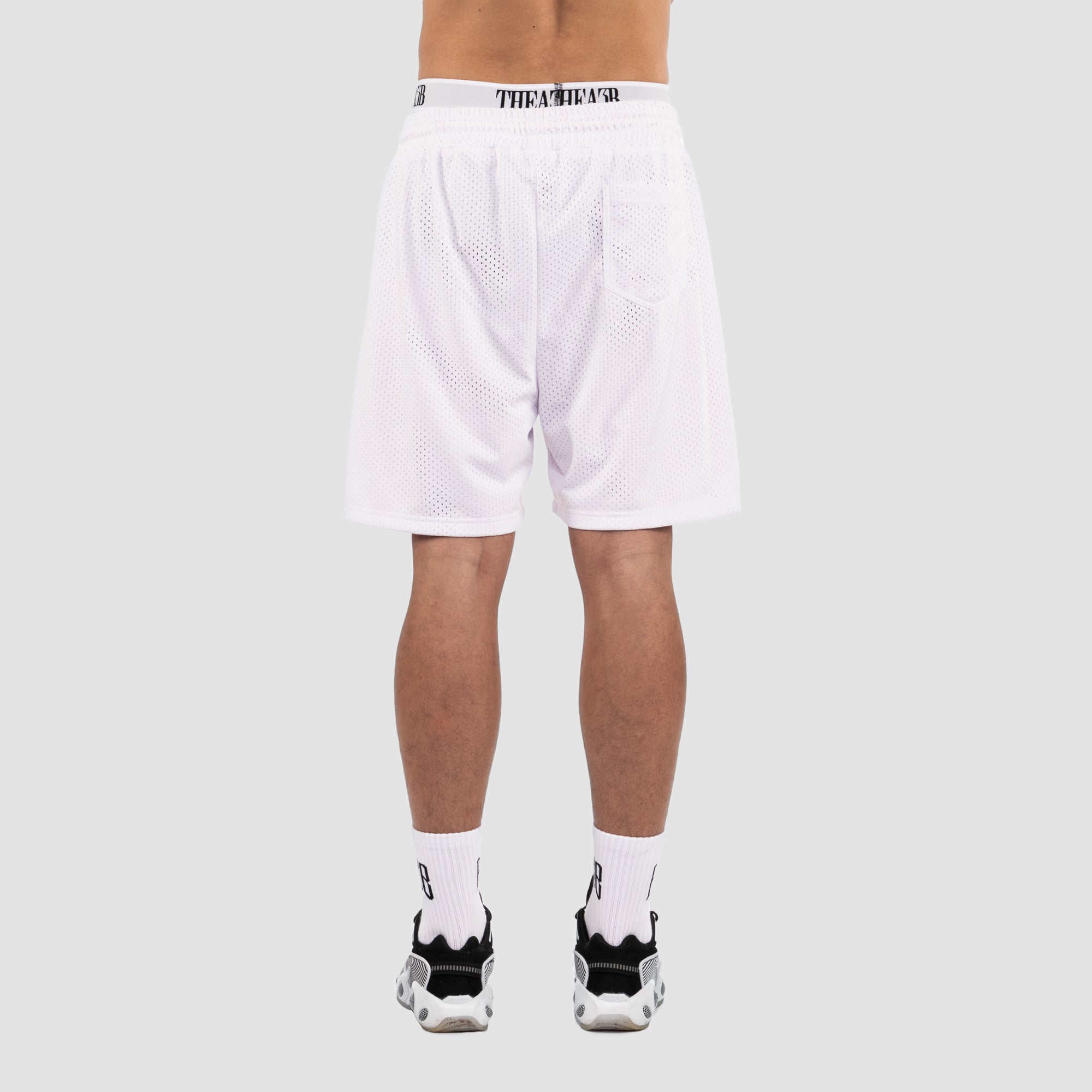 DNA MESH SHORTS - WHITE