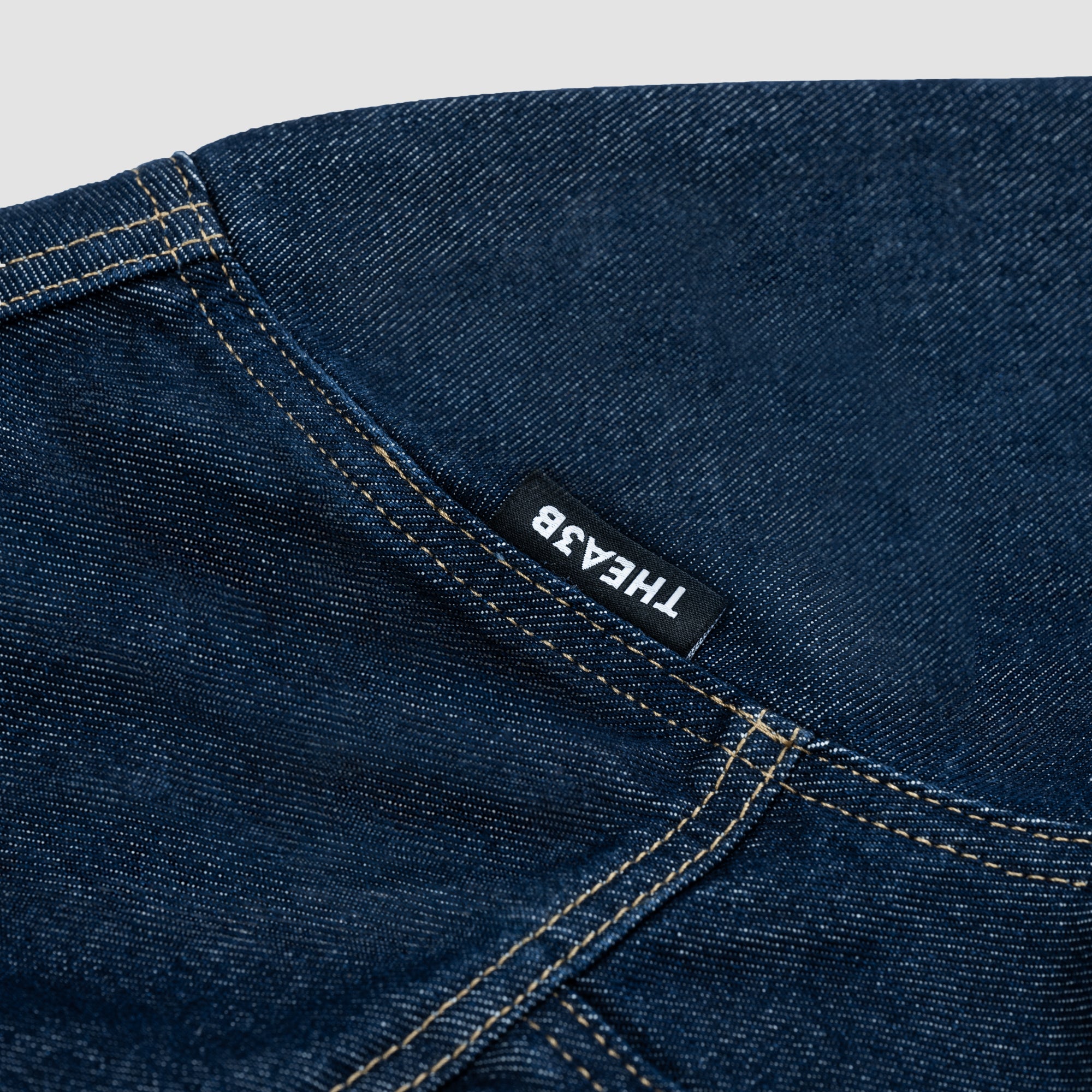 INDIGO DENIM PANTS - DARK BLUE