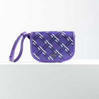 THE A3B monogram sholder bag (Blue) | www.gamutgallerympls.com